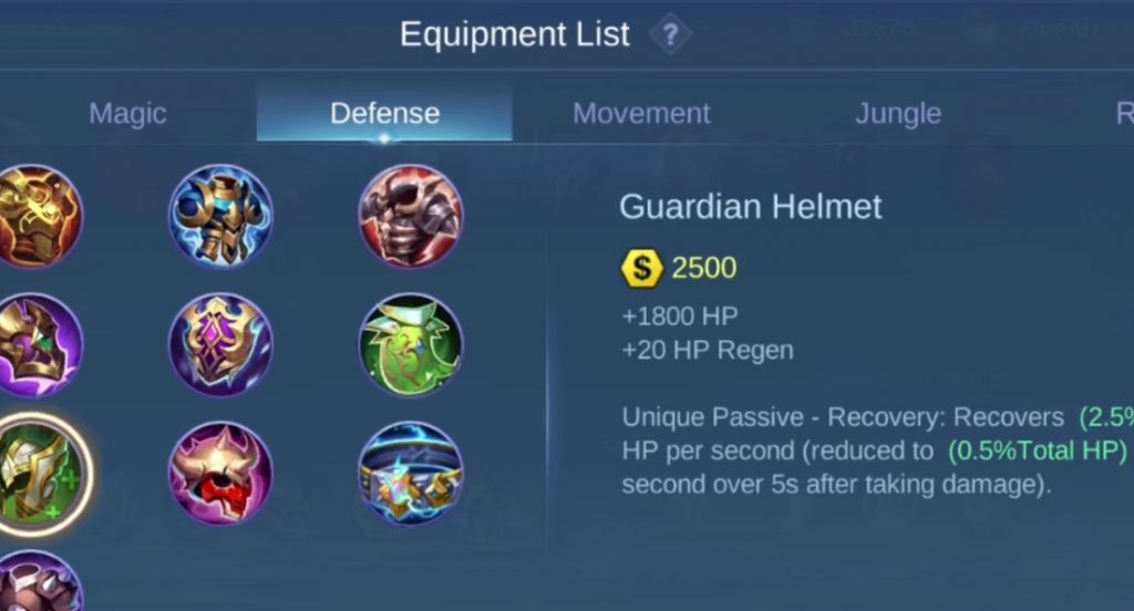 Guardian Helmet Dapat Buff Besar di Mobile Legends, Jadi Pilihan Wajib Tank di Late Game