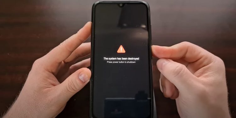 Cara Mengatasi Xiaomi Redmi “System Has Been Destroyed” Bootloop Error