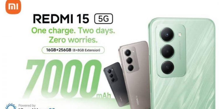 Spesifikasi Redmi 15 5G dengan Layar Besar, Chipset Kencang dan Baterai Jumbo!