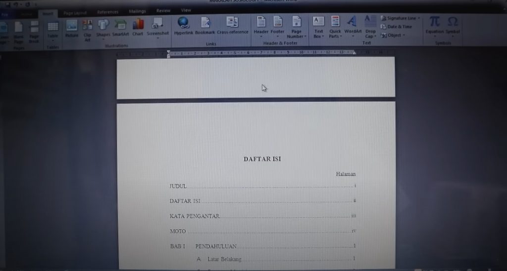Cara Mudah Membuat Nomor Halaman di Microsoft Word!