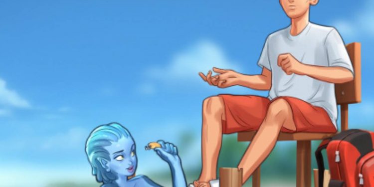 Cara Menemukan Aqua di Summertime Saga, Mermaid Sexy!