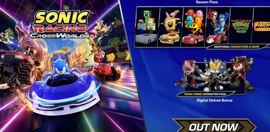 Sonic Racing: CrossWorlds, Spesifikasi dan Harga Game Balap SEGA Baru!