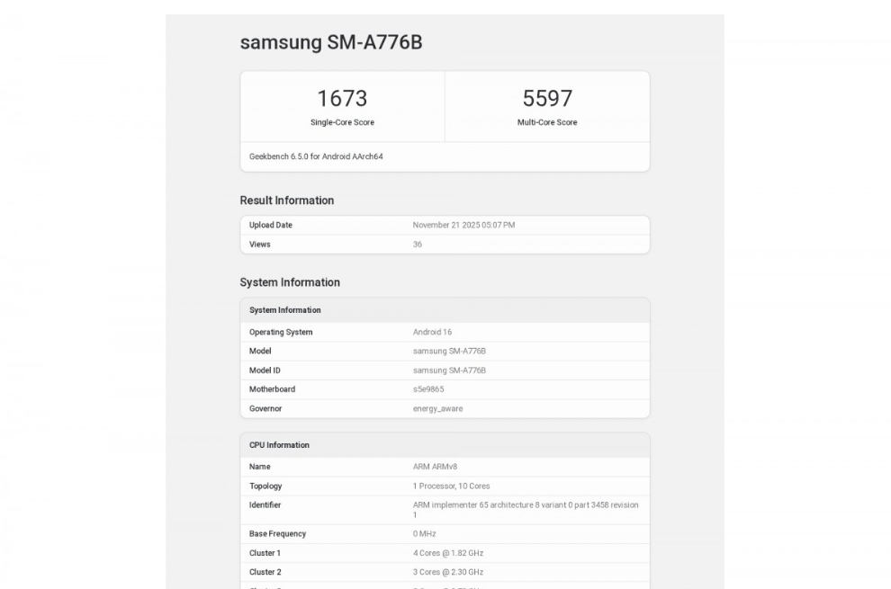 Bocoran Awal Spesifikasi Samsung Galaxy A77, dengan RAM 8GB!