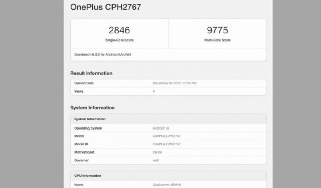 Bocoran Spesifikasi OnePlus 15R Diketahui Jelang Peluncuran