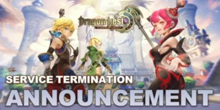 Dragon Nest Rebirth of Legend Tutup Server