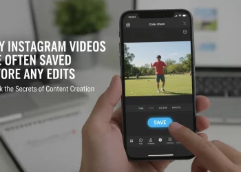 Why Instagram Videos Are Often Saved Before Any Edits