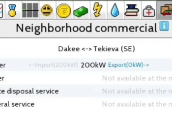 Cara Transfer Resource Antar Kota di TheoTown (Listrik, Air, Sampah, dan Lainnya)