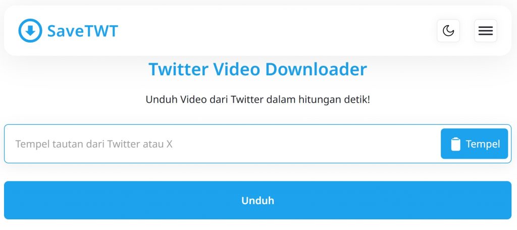 SaveTWT Cara Mudah Download Video dan GIF dari Twitter (X)