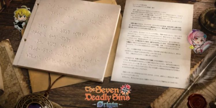 The Seven Deadly Sins: Origin Tambahkan Fitur Aksesibilitas Buat Tunanetra
