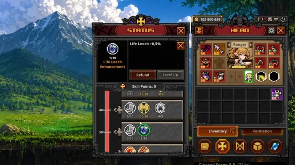 Ranger Task Bar Hero Guide, Build Terbaik, Skill Tree, dan Gear yang Direkomendasikan!