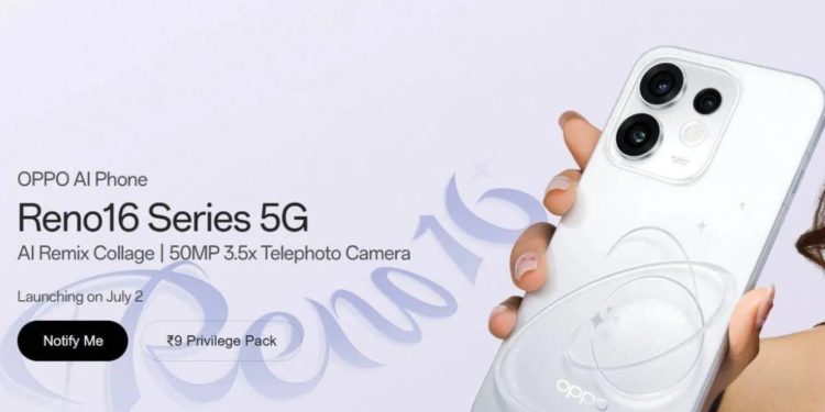 Oppo Reno 16 Siap Meluncur 2 Juli, Hadirkan Tombol AI Khusus dan Fitur Pintar yang Lebih Praktis