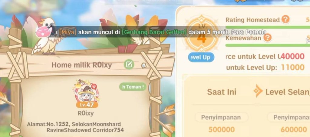 Penjelasan Sistem Home di Ragnarok The New World Guide