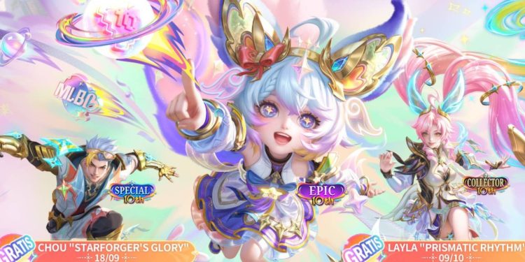 3 Jadwal Skin Gratis 10th Anniversary MLBB dan Cara Mendapatkannya
