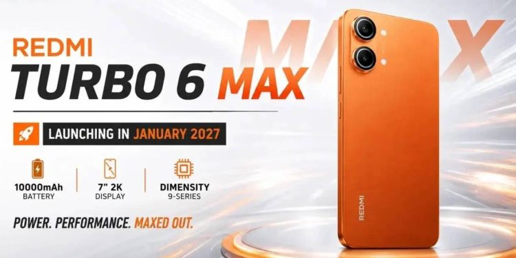 Redmi Turbo 6 Max